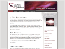 Tablet Screenshot of horizonasp.net